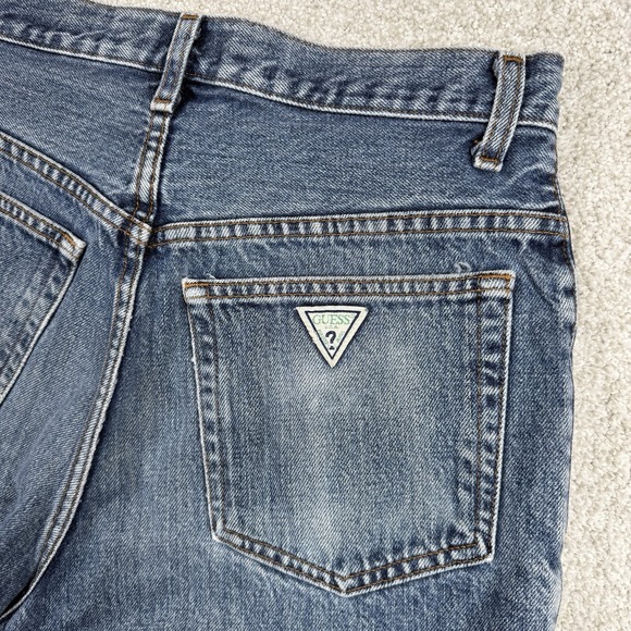 Guess Other - Vintage Men's Guess Jeans Mid‎ Wash Denim Shorts 29